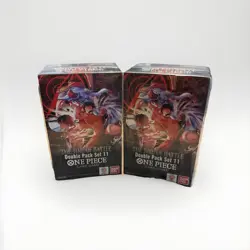 (Lot of 2) One Piece op-16 Double Pack Set Vol 11 Factory Sealed - Image 1