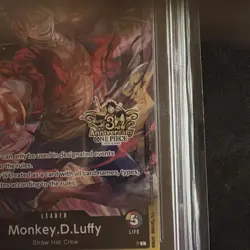 2025 ONE PIECE PROMOS 3RD ANNIVERSARY TOURNAMENT MONKEY D. LUFFY PRISTINE CGC 10 - Image 4