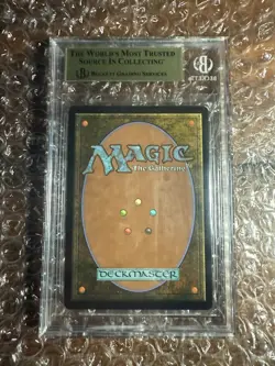 2025 MTG FF: BGS 9.5 Quad+ FOIL Japanese Neon Black Traveling Chocobo #0551 - Image 2