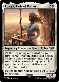 x4 NM (Playset) Eowyn, Lady of Rohan, MTG, Lord of the Rings, Magic, 10 - Image 1