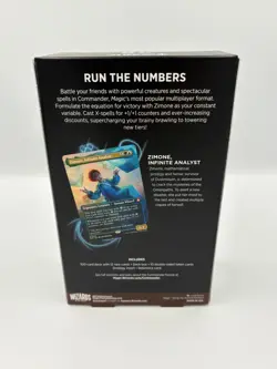 NEW Magic The Gathering Secrets of Strixhaven Commander Deck Quandrix Unlimited - Image 3
