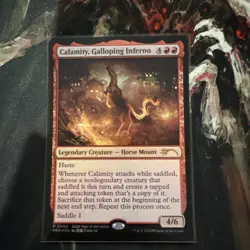MTG Magic the Gathering Calamity, Galloping Inferno P0002 2026 Year of the Horse - Image 1
