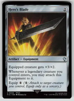 Hero's Blade U Commander: FINAL FANTASY 345 NM - Image 1