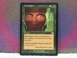 MTG - Biorhythm - NM Onslaught 247 Magic the Gathering - Image 1