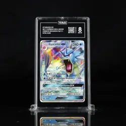 2017 GYARADOS GX #18/111 POKEMON SUN & MOON CRIMSON INVASION TAG 8 NM MT - Image 1