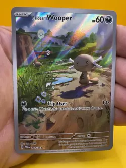 🔥Paldean Wooper 102/094 Illustration Rare Phantasmal Flames Pokemon Card NM⚡ - Image 2