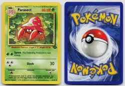 PARASECT 41/64 UNCOMMON JUNGLE POKEMON UNLIMITED LP - Image 3