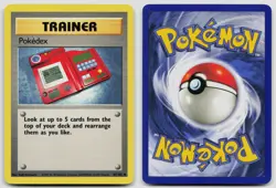 POKEDEX 87/102 UNCOMMON BASE SET UNLIMITED POKEMON LP - Image 3