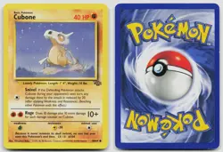 CUBONE 50/64 COMMON JUNGLE POKEMON UNLIMITED LP - Image 3