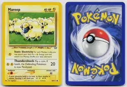 MAREEP 65/111 COMMON NEO GENESIS POKEMON UNLIMITED LP - Image 3