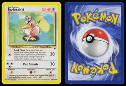 FARFETCH'D 40/130 UNCOMMON BASE SET 2 POKEMON MP - Image 3