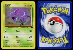 ZUBAT 70/82 COMMON TEAM ROCKET POKEMON UNLIMITED HP - Image 3