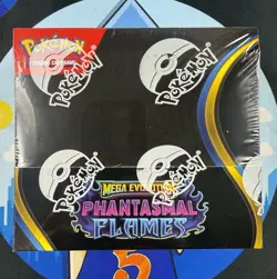 Pokemon TCG Mega Evolution—Phantasmal Flames Booster Box English 2025 - Image 1