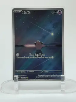 Pokemon TCG Cleffa 202/197 Sv03: Obsidian Flames Holo NM - Image 1