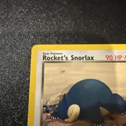 2000 Pokemon Gym Heroes Rocket's Snorlax 33/132 Excellent condition - Image 2