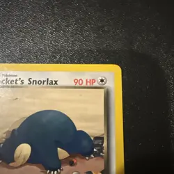 2000 Pokemon Gym Heroes Rocket's Snorlax 33/132 Excellent condition - Image 3