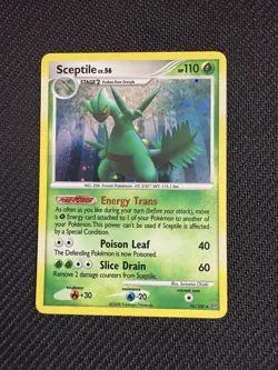 Nintendo Sceptile 10/100 Stormfront Holo Rare Holo English 2008 - Image 1