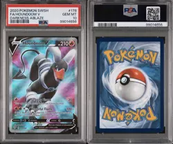 Houndoom V 178/189 2020 Pokemon SWSH Darkness Ablaze Full Art PSA 10 - Image 3