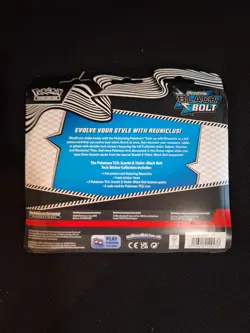 Pokemon Black Bolt SV10.5 3 Pack Tech Sticker Collection 2025 NEW - Image 2