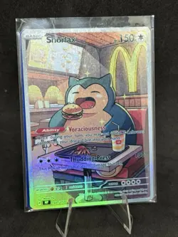 Pokemon TCG Snorlax Custom Illustration Rare - Image 1