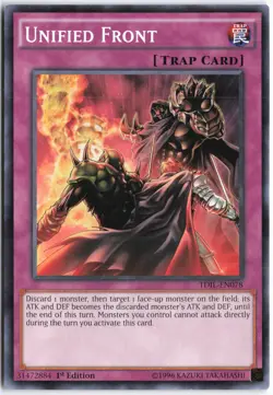 Yugioh - Unified Front TDIL-EN078 1st Edition - The Dark Illusion - Image 1
