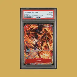 2026 ONE PIECE PROMOS ENGLISH EN SABO ILLUSTRATION BOX VOL.5 PSA 10 - Image 1
