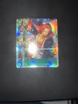 Bandai One Piece Card Game ST16-004 Shanks Holo x2 - Image 1