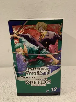 BANDAi ONE PIECE ST 12 ZORO & SANJI STARTER DECK LOT (6) - Image 1