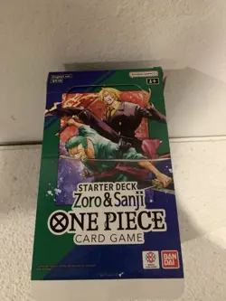 BANDAi ONE PIECE ST 12 ZORO & SANJI STARTER DECK LOT (6) - Image 2