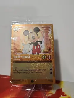 Mickey Mouse - True Friend *SEALED* (Puzzle Promo) 36 Disney Lorcana NM x2 - Image 2
