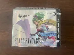 Sealed Final Fantasy Collector Booster Display, Japanese MTG - Image 1