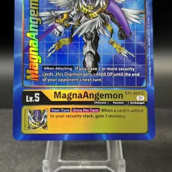 MagnaAngemon EX1-029 SR Alt Art Digimon Card - Image 2