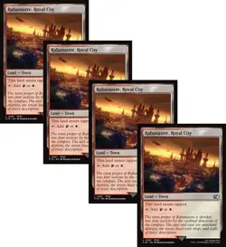 4x - Rabanastre, Royal City - x4 - Final Fantasy - C NM MTG - Image 1