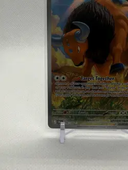 Tauros 096/086 - ME04: Chaos Rising (CRI) Illustration Rare Holo Pokemon Card ￼ - Image 4