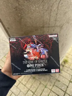 One Piece Card Game: Booster Pack (OP-16) The Time of Battle - New & Sealed Box - Image 1