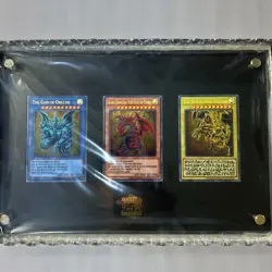 YuGiOh TCG 25th Anniversary Stainless Steel Egyptian God Cards Commemorative - Image 5