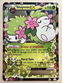 Pokemon Card - Shaymin EX - Promo (XY148) Generations: Radiant Collection *MP* - Image 1