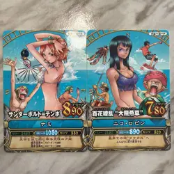 One Piece Card Game Nami Nico Robin Set One Piece Berry Match - Image 1