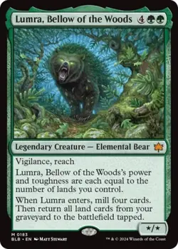 Lumra, Bellow of the Woods - Near Mint MTG Bloomburrow - Image 1