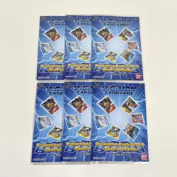Lot of 6 Digimon Card Game Promotion Pack Version 0.0 Special Edition NEW - Image 1