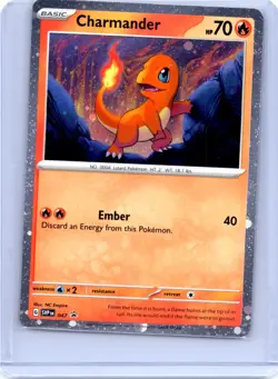 Charmander - (Cosmos Holo) Holo Promo SV: Scarlet & Violet Promo Cards 047 NM - Image 1