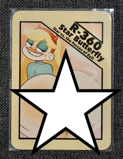 Custom NSFW Lewd Hot Sexy Extremely Rare Anime Waifu Card - Image 1