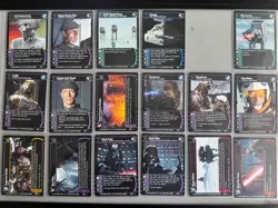 Star Wars TCG WOTC Empire Strikes Back Near Complete Set. Missing 2 cards: 5, 45 - Image 1