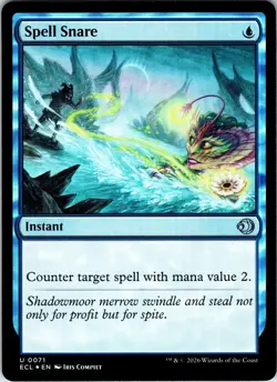 Spell Snare Foil U Lorwyn Eclipsed 71 NM - Image 1