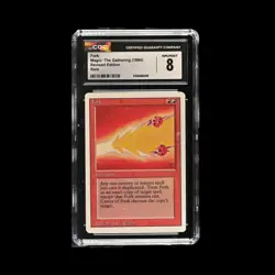 MTG Magic The Gathering Slab Fork Revised 1994 CGC 8 Nm/Mint - Image 1