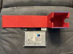 MTG Guilds of Ravnica Alcove Flip Box Izzet Ultra Pro Deck And Matching Sleeves - Image 2