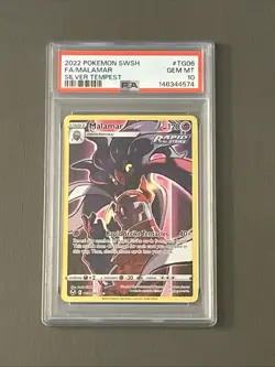 Pokemon TCG: Malamar TG06/TG30 Swsh12: Sword & Shield Silver Tempest Holo PSA 10 - Image 1