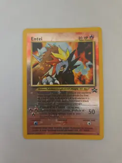 Pokemon TCG Entei Wizards Black Star Promos 34 Holo Promo Promo - Image 1