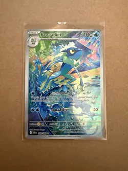 Pokemon TCG Frogadier 089/086 Me04: Chaos Rising Holo - Image 1