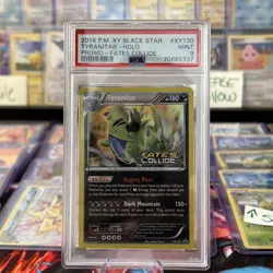 2016 Pokemon Tyranitar Holo XY Fates Collide Prerelease Promo XY130 PSA 9 POP 58 - Image 1